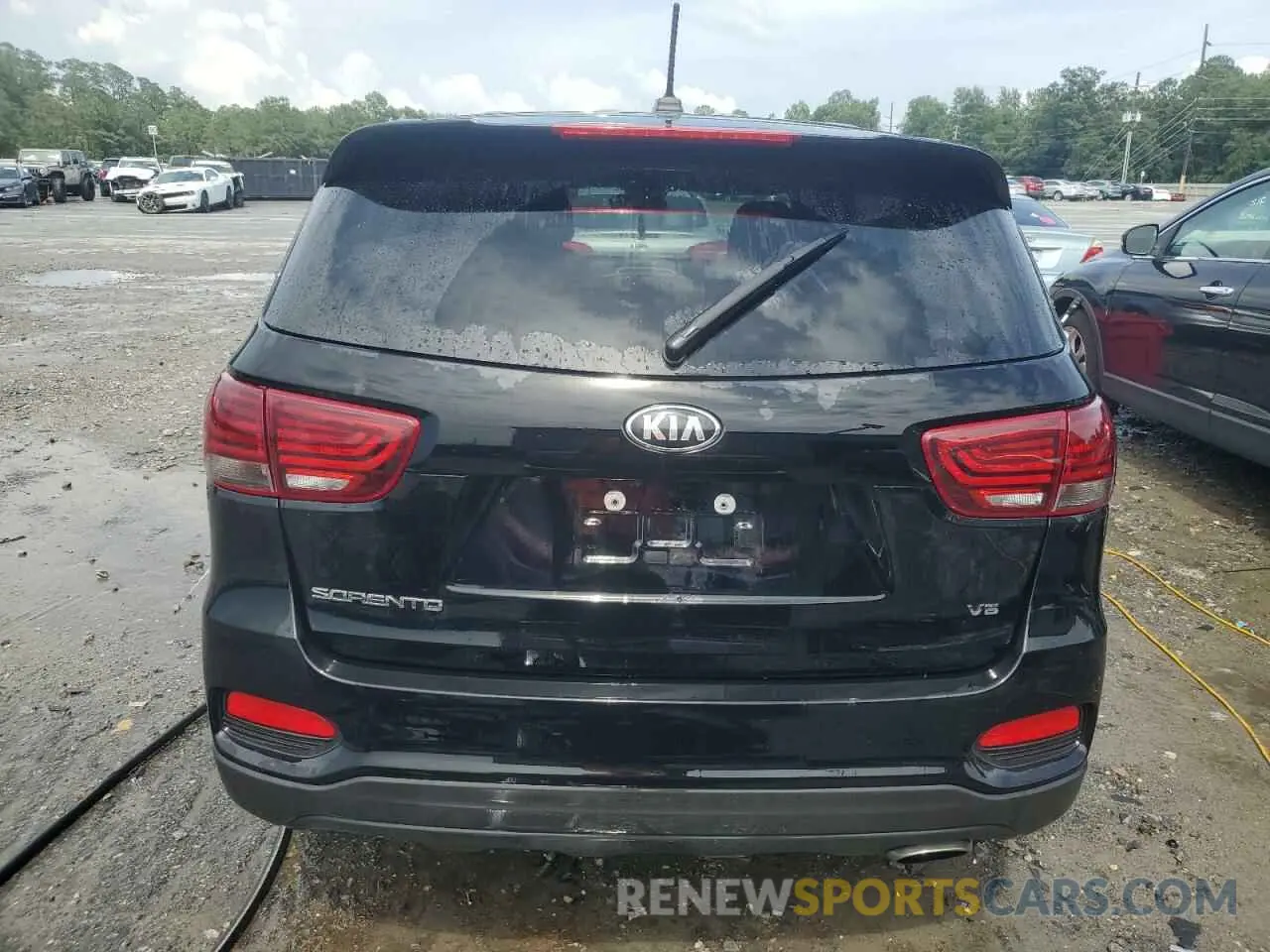 6 fotografías del automóvil dañado 5XYPGDA53KG536952 KIA SORENTO 2019