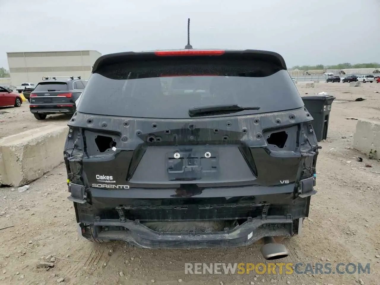 6 fotografías del automóvil dañado 5XYPGDA54KG444104 KIA SORENTO 2019