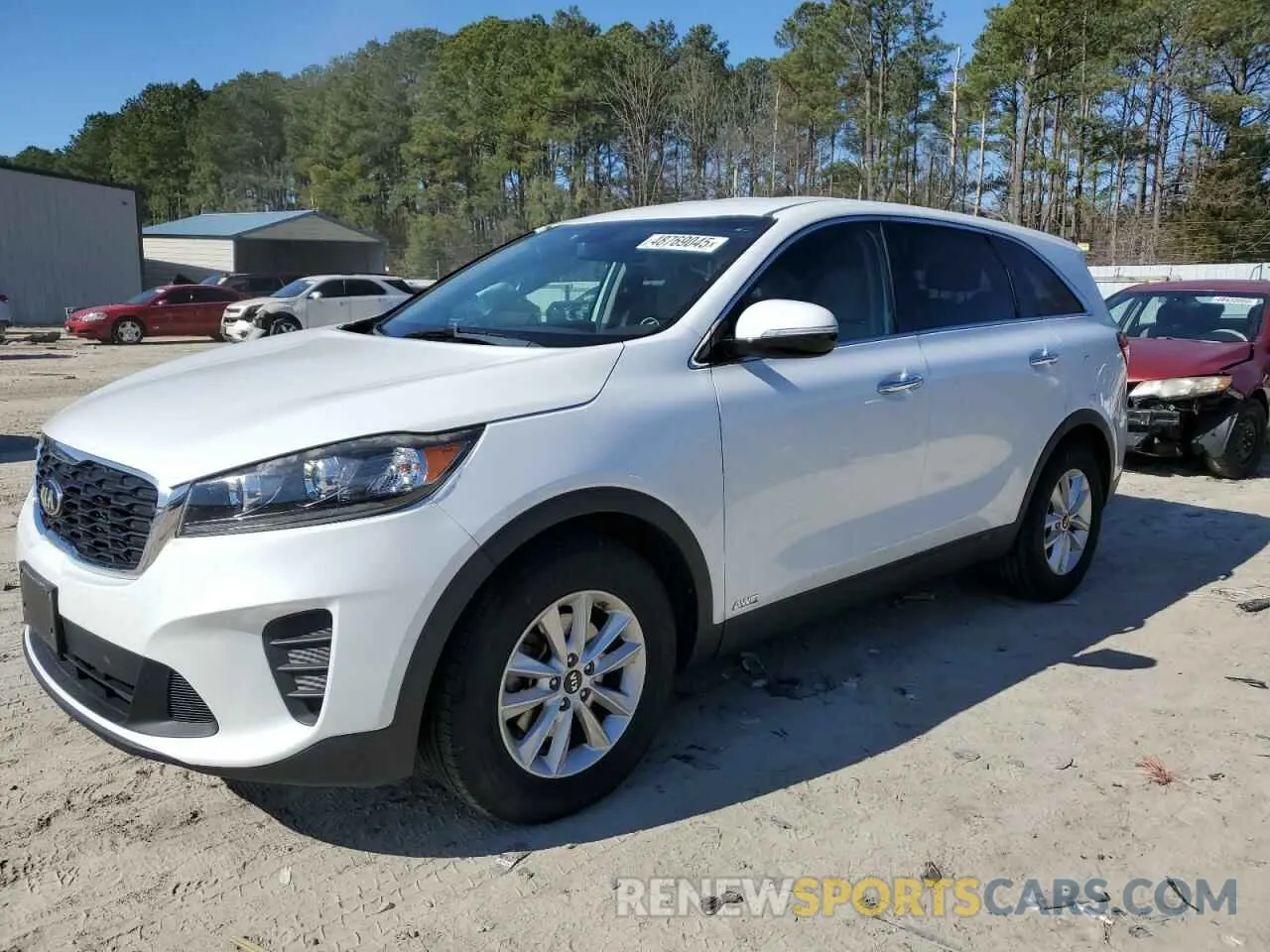 1 fotografías del automóvil dañado 5XYPGDA54KG483145 KIA SORENTO 2019