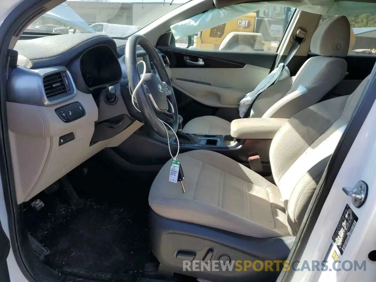 7 fotografías del automóvil dañado 5XYPGDA54KG483145 KIA SORENTO 2019