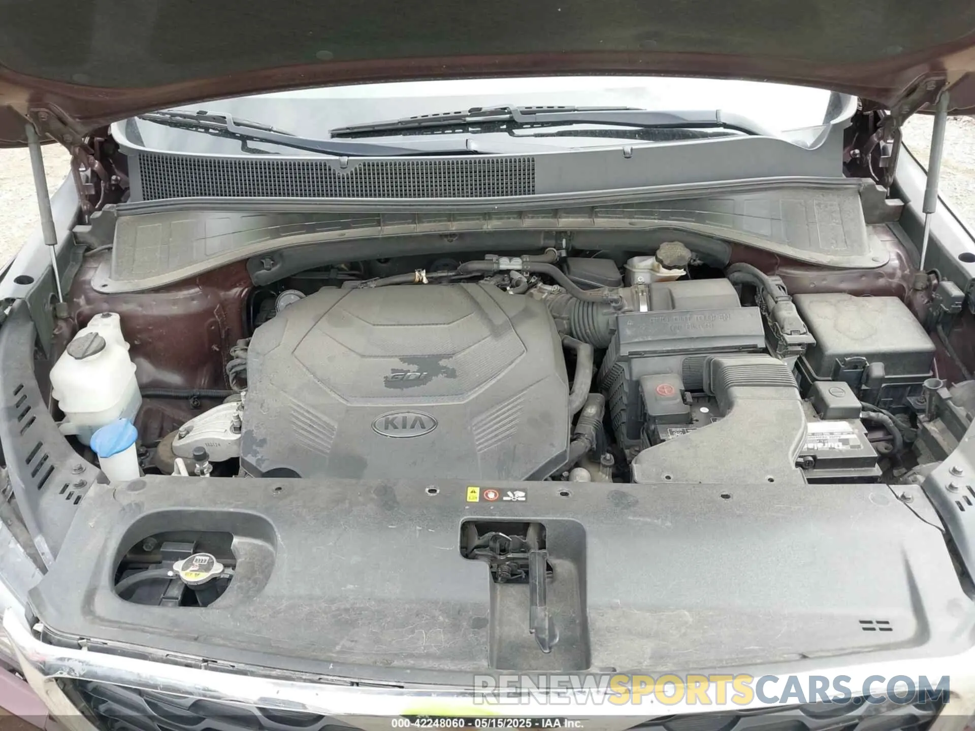 10 fotografías del automóvil dañado 5XYPGDA55KG447576 KIA SORENTO 2019