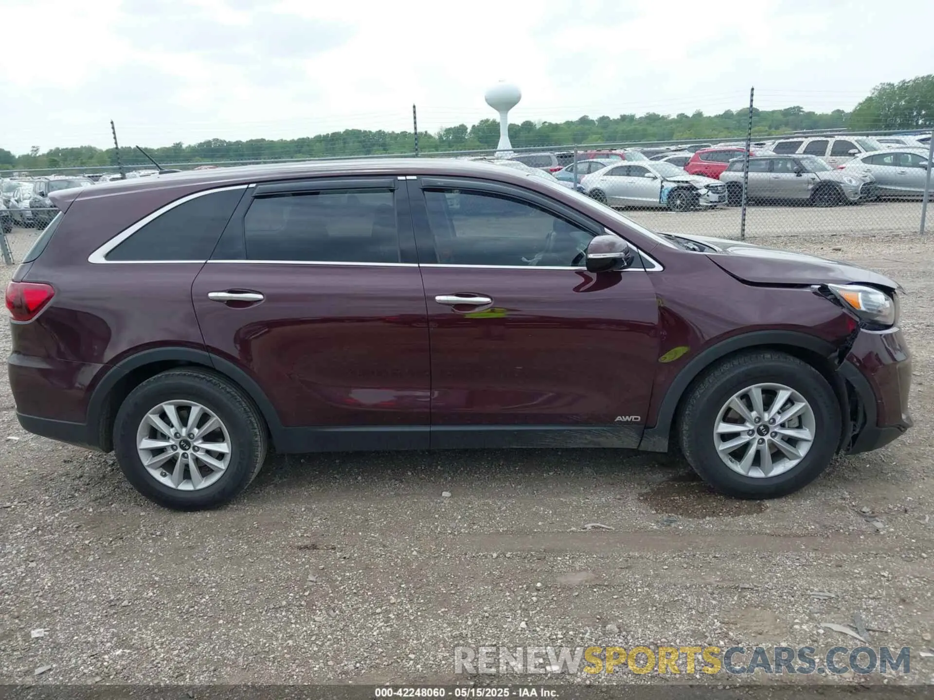 13 fotografías del automóvil dañado 5XYPGDA55KG447576 KIA SORENTO 2019