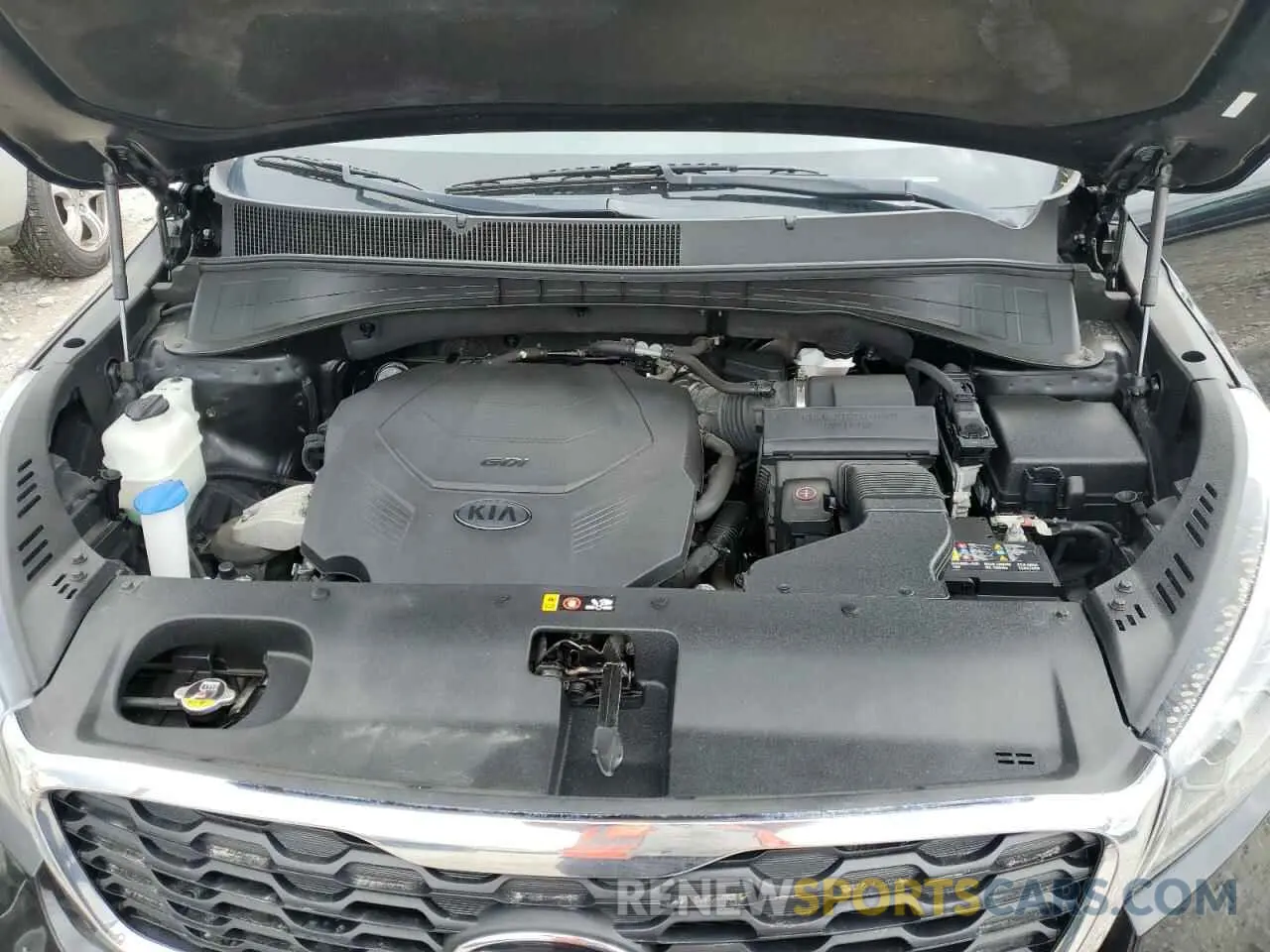 12 fotografías del automóvil dañado 5XYPGDA55KG505878 KIA SORENTO 2019