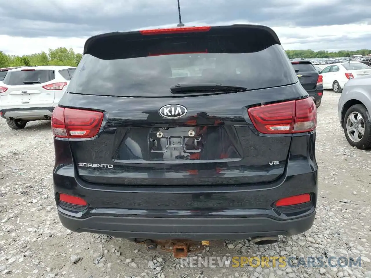 6 fotografías del automóvil dañado 5XYPGDA55KG505878 KIA SORENTO 2019