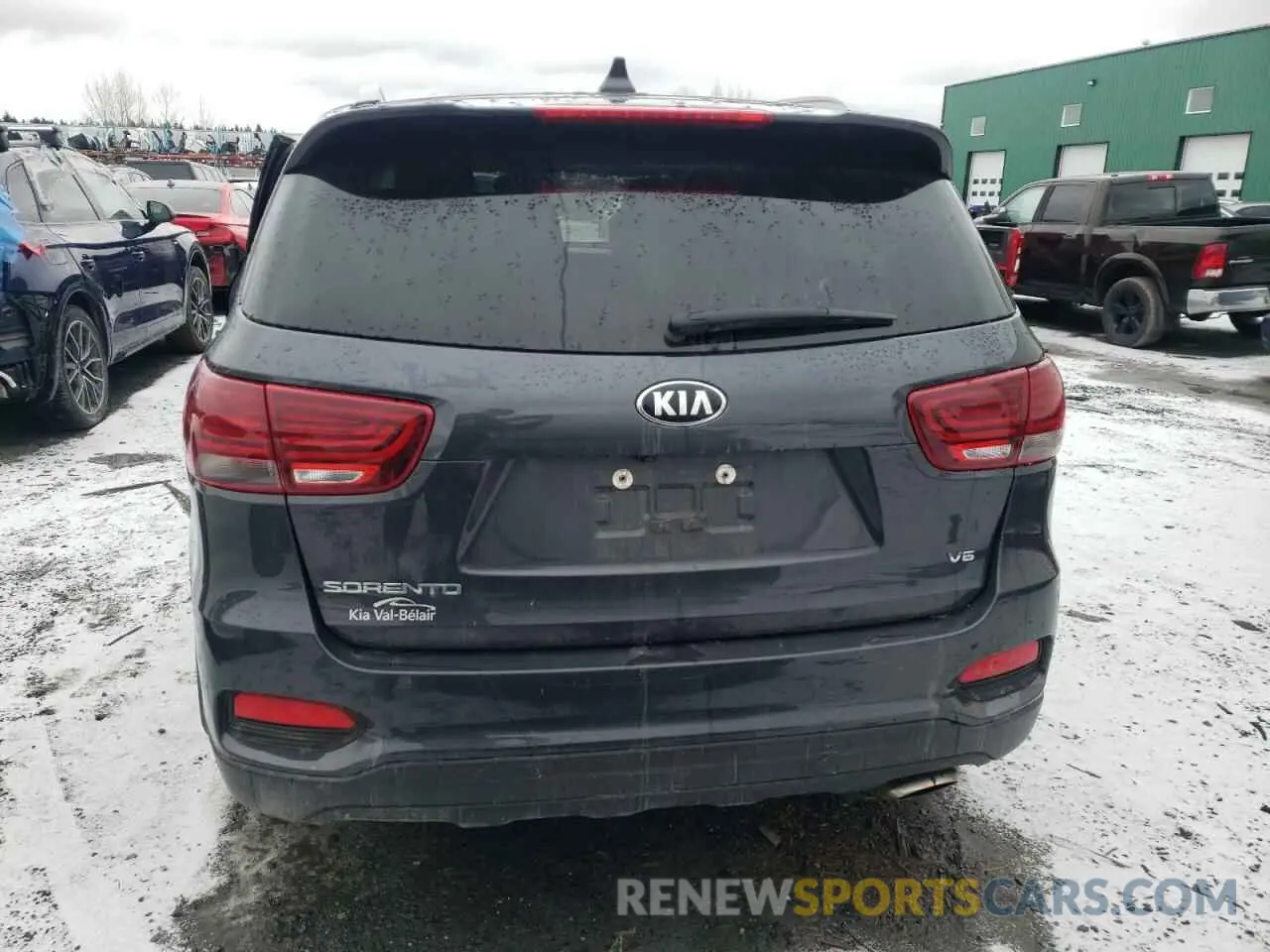 6 fotografías del automóvil dañado 5XYPGDA55KG549699 KIA SORENTO 2019