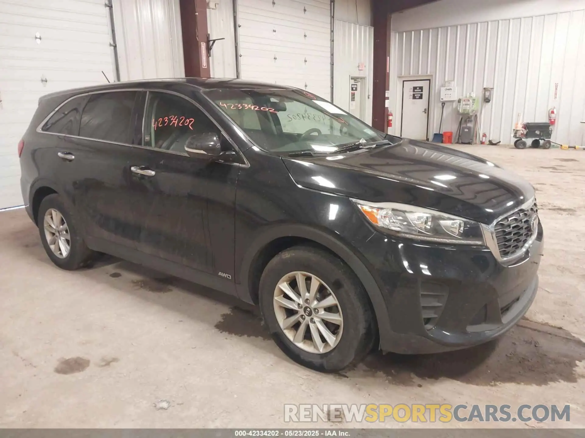 1 fotografías del automóvil dañado 5XYPGDA56KG444105 KIA SORENTO 2019