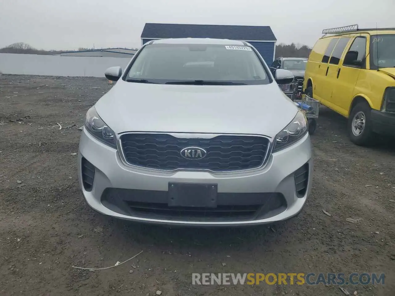 5 fotografías del automóvil dañado 5XYPGDA56KG488041 KIA SORENTO 2019