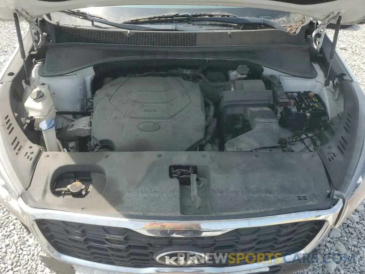 12 fotografías del automóvil dañado 5XYPGDA57KG466792 KIA SORENTO 2019