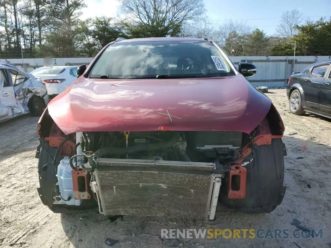 5 fotografías del automóvil dañado 5XYPGDA57KG584678 KIA SORENTO 2019