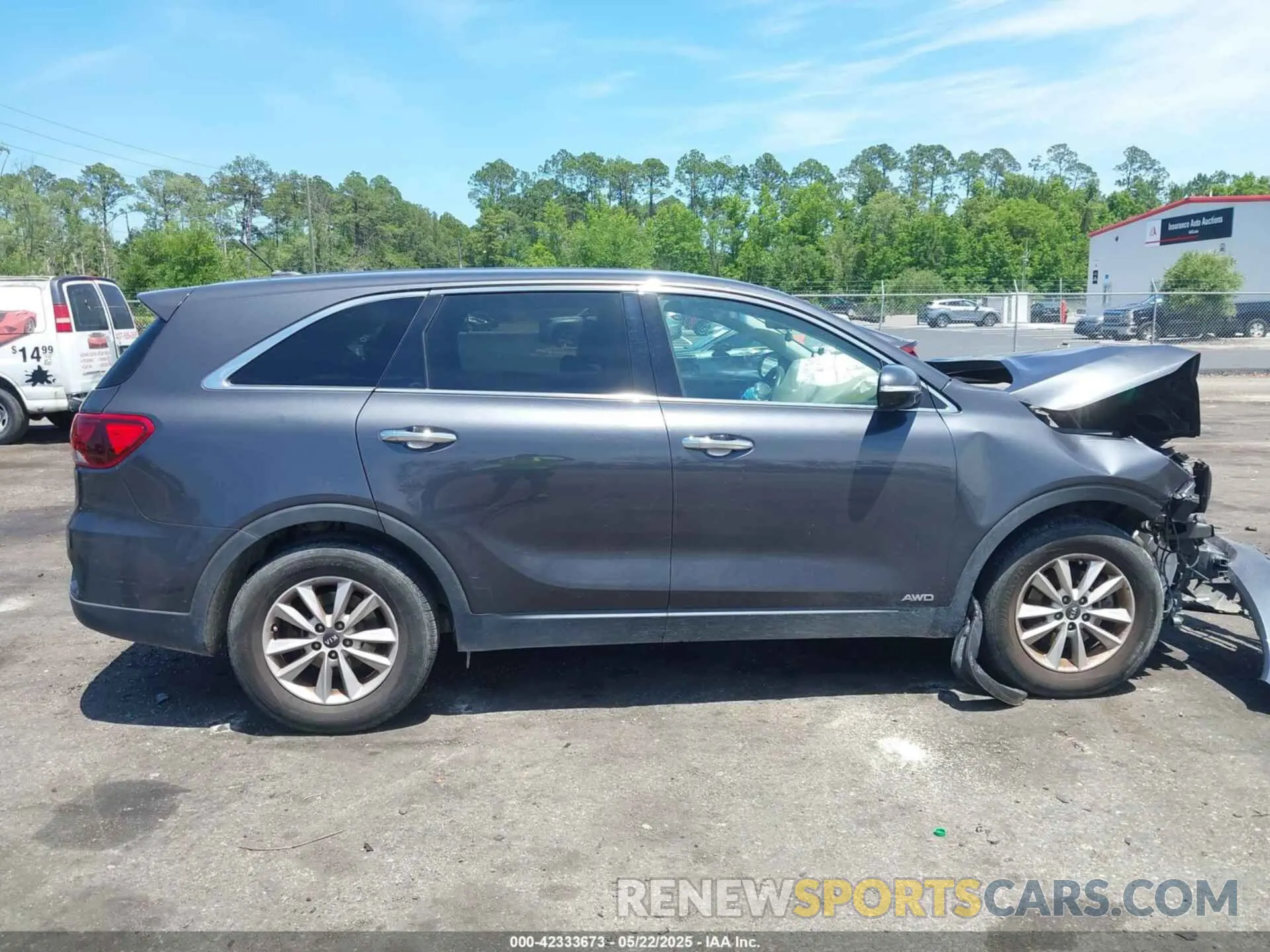 13 fotografías del automóvil dañado 5XYPGDA59KG448942 KIA SORENTO 2019