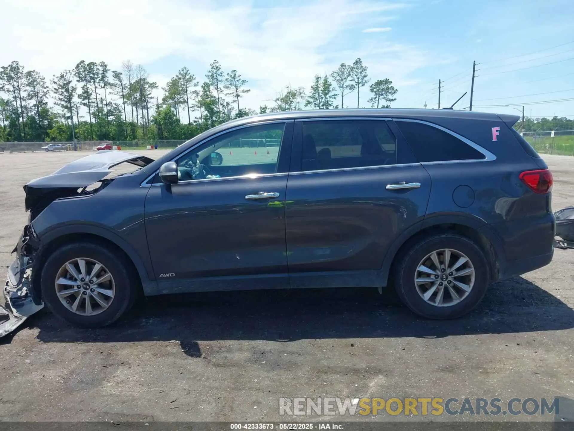 14 fotografías del automóvil dañado 5XYPGDA59KG448942 KIA SORENTO 2019