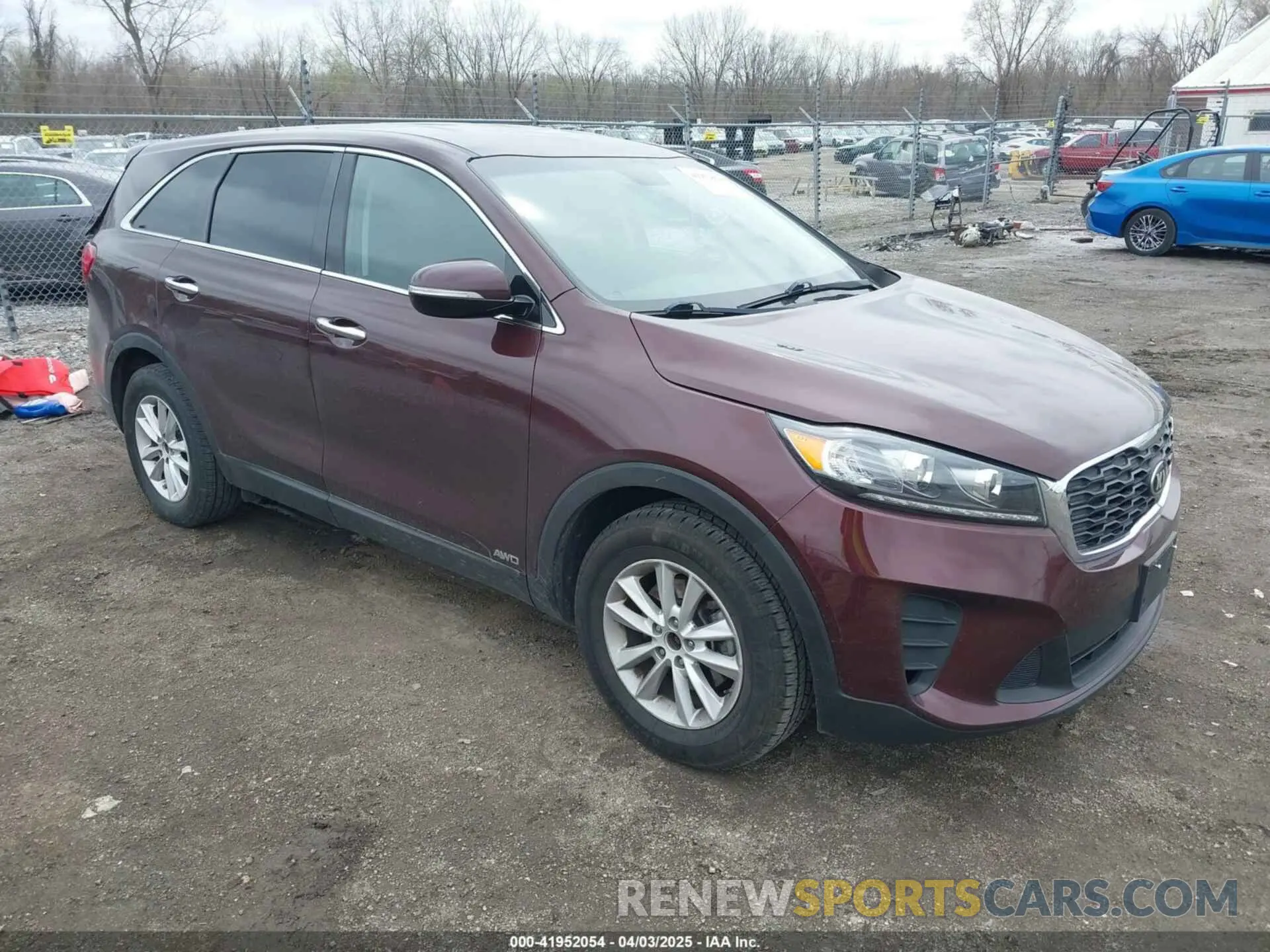 1 fotografías del automóvil dañado 5XYPGDA59KG488583 KIA SORENTO 2019