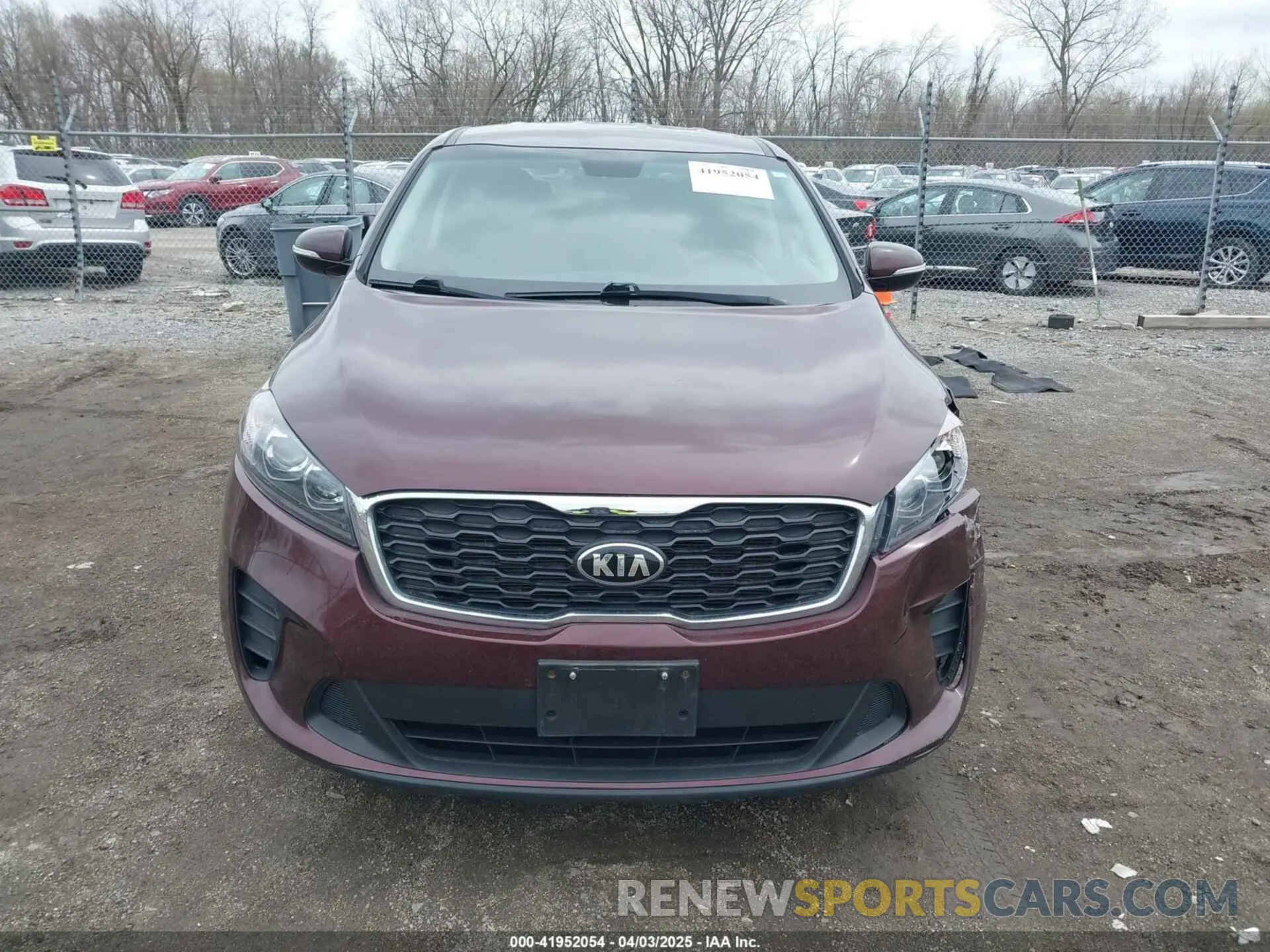 12 fotografías del automóvil dañado 5XYPGDA59KG488583 KIA SORENTO 2019