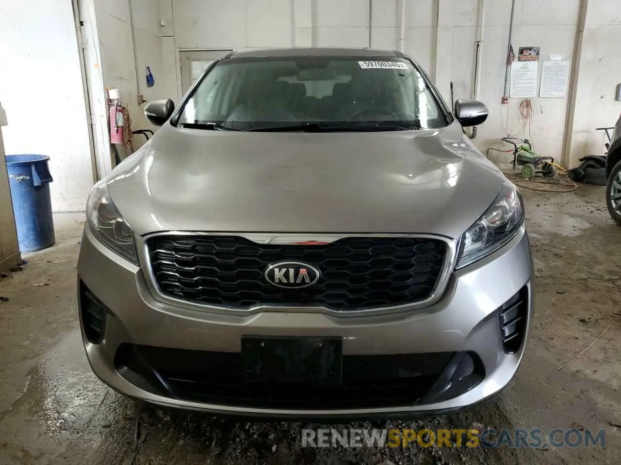 5 fotografías del automóvil dañado 5XYPGDA5XKG449193 KIA SORENTO 2019