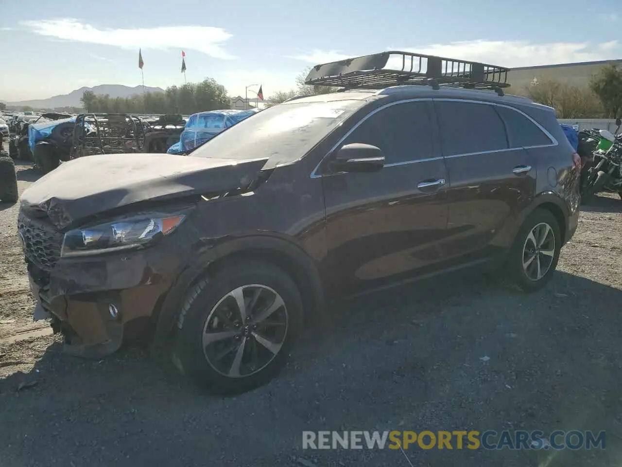 1 fotografías del automóvil dañado 5XYPH4A50KG454223 KIA SORENTO 2019