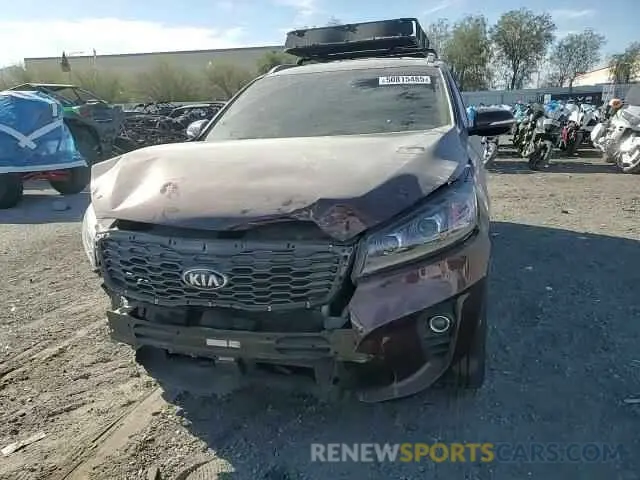 12 fotografías del automóvil dañado 5XYPH4A50KG454223 KIA SORENTO 2019