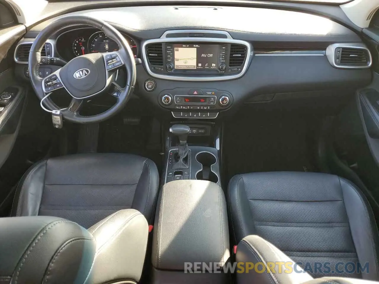 8 fotografías del automóvil dañado 5XYPH4A50KG500858 KIA SORENTO 2019