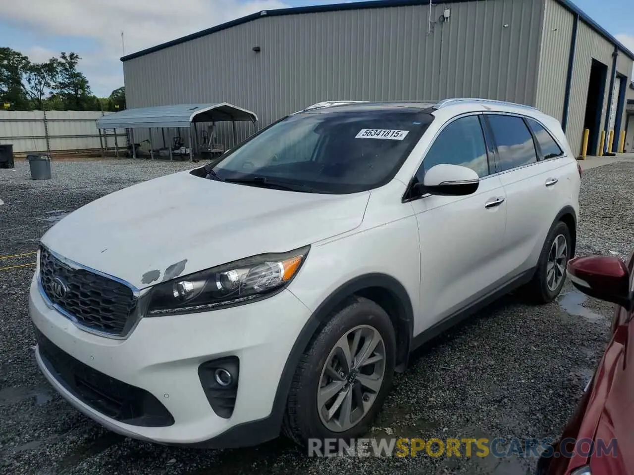 1 fotografías del automóvil dañado 5XYPH4A50KG501119 KIA SORENTO 2019