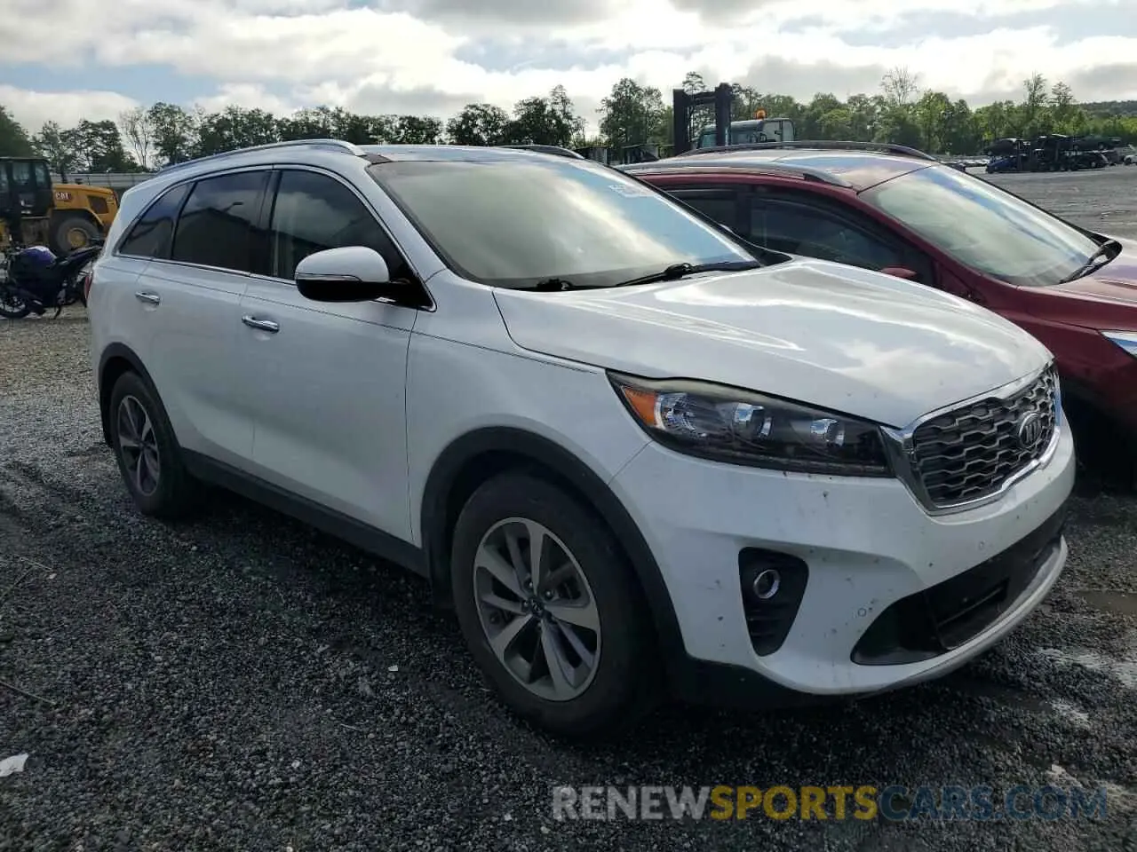 4 fotografías del automóvil dañado 5XYPH4A50KG501119 KIA SORENTO 2019
