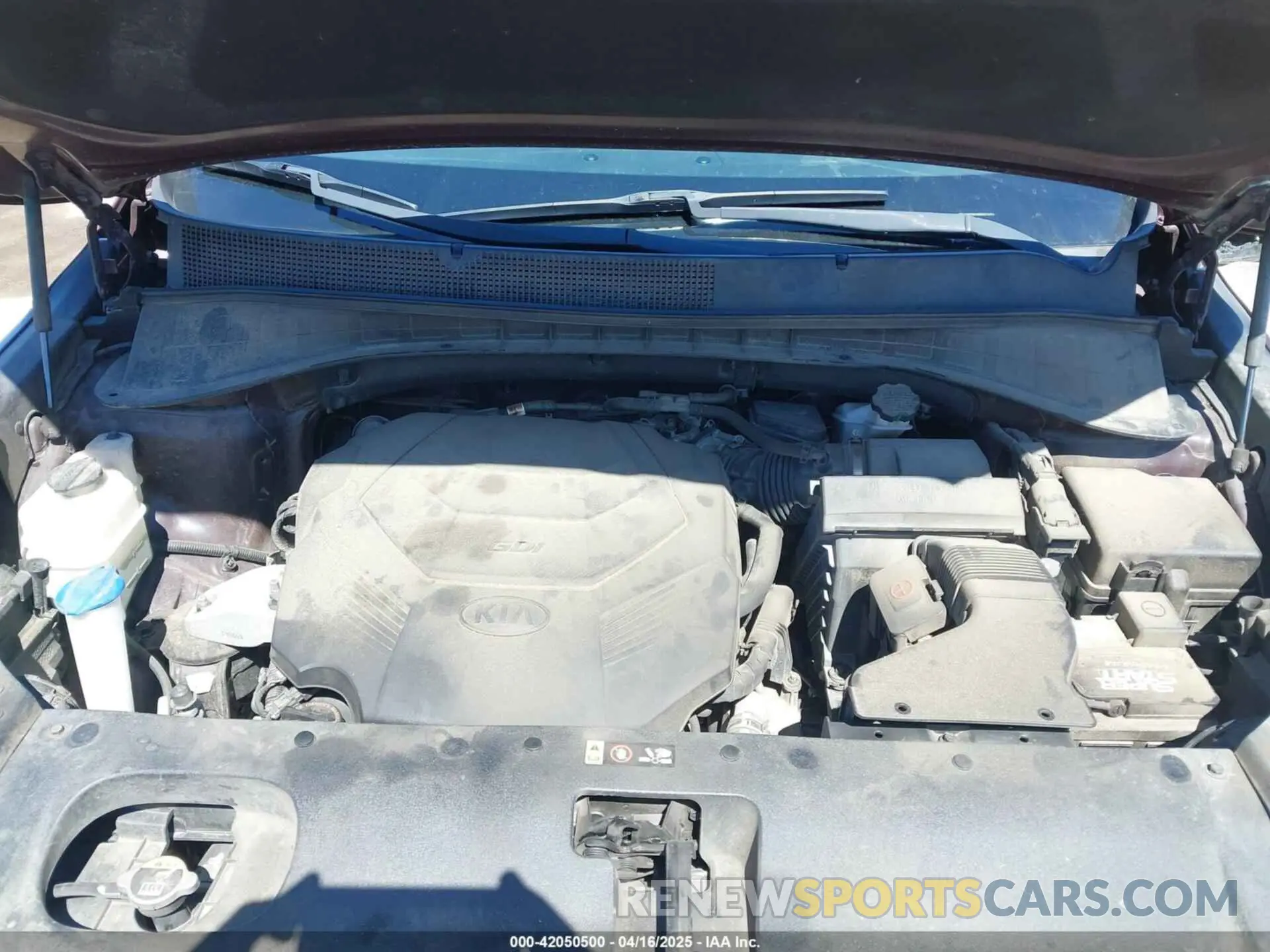 10 fotografías del automóvil dañado 5XYPH4A50KG512914 KIA SORENTO 2019