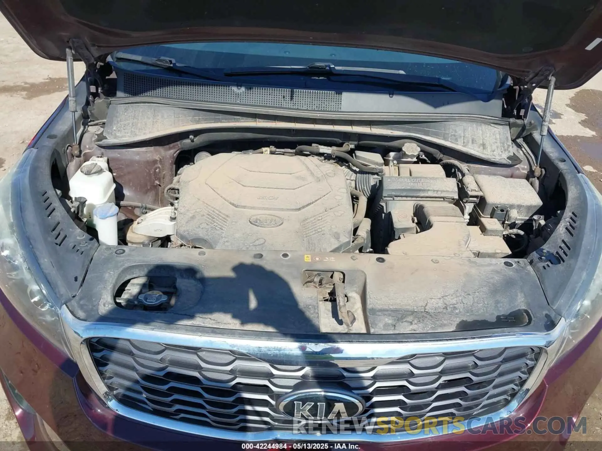 10 fotografías del automóvil dañado 5XYPH4A52KG509349 KIA SORENTO 2019