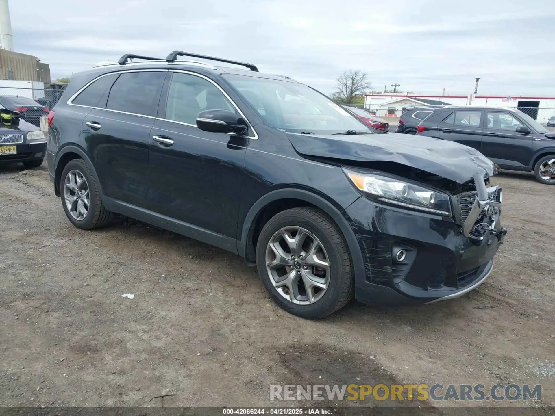 1 fotografías del automóvil dañado 5XYPH4A52KG608642 KIA SORENTO 2019