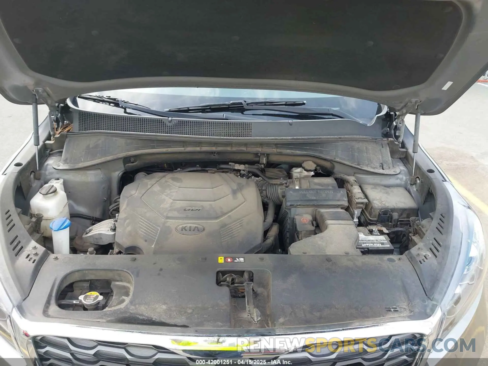 10 fotografías del automóvil dañado 5XYPH4A53KG448979 KIA SORENTO 2019