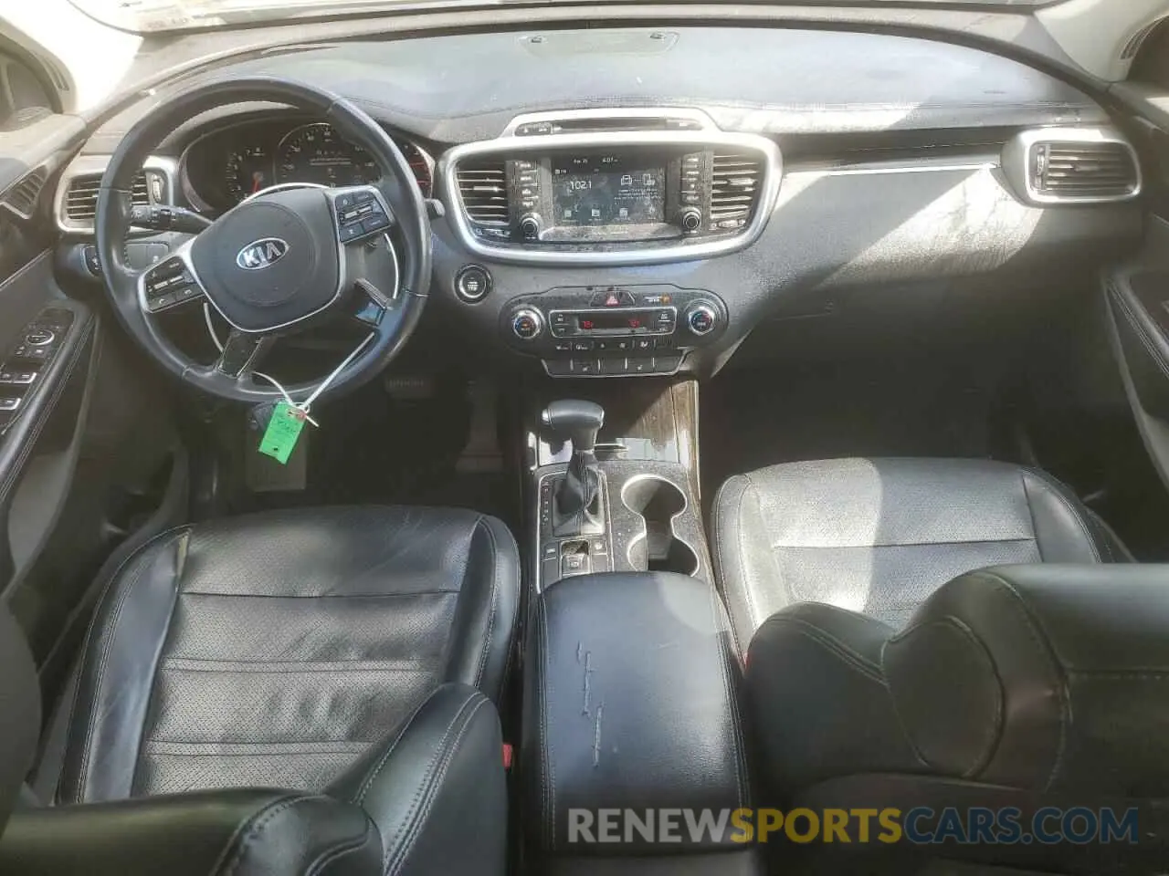 8 fotografías del automóvil dañado 5XYPH4A54KG532678 KIA SORENTO 2019