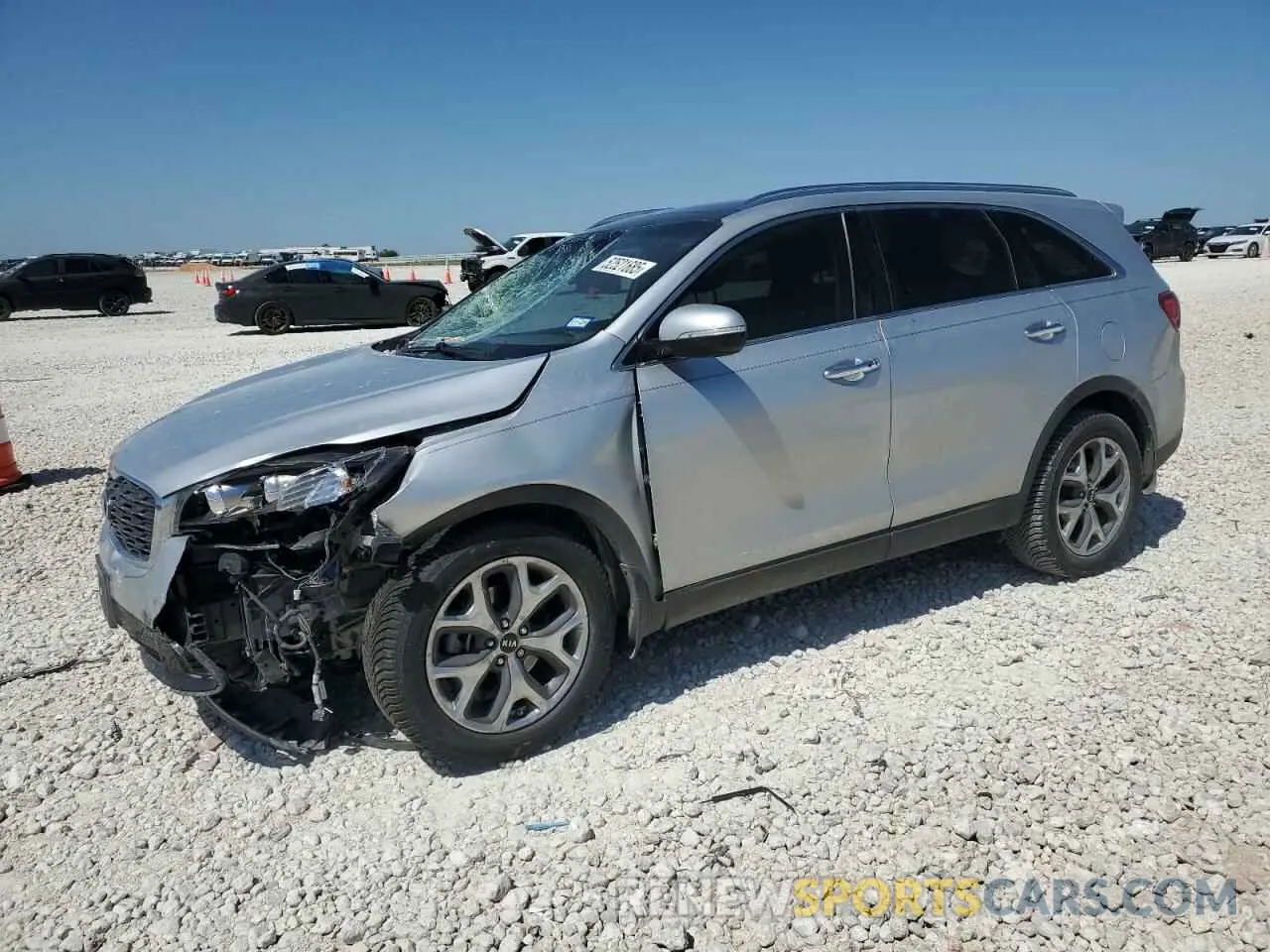 1 fotografías del automóvil dañado 5XYPH4A54KG608397 KIA SORENTO 2019