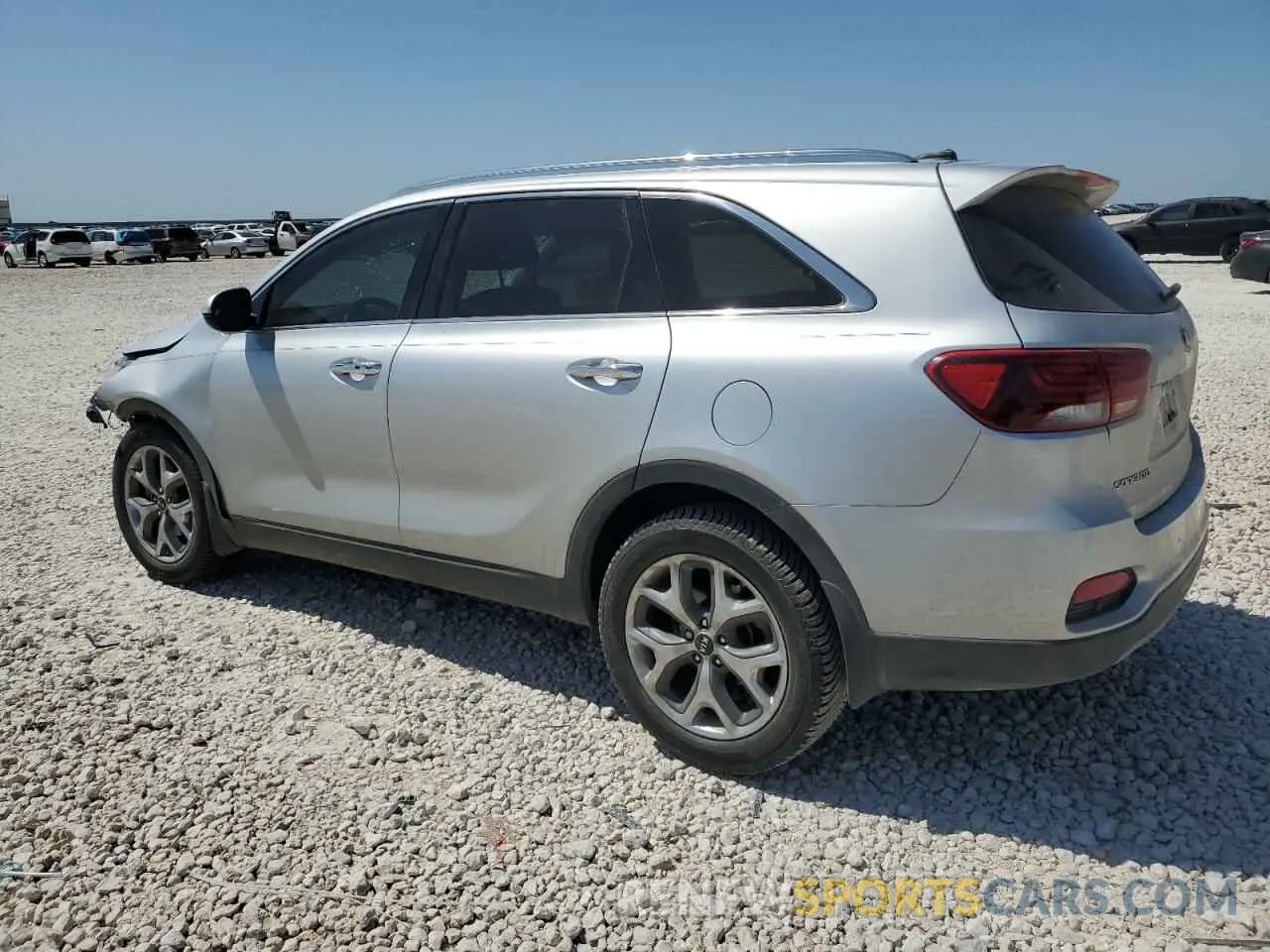 2 fotografías del automóvil dañado 5XYPH4A54KG608397 KIA SORENTO 2019