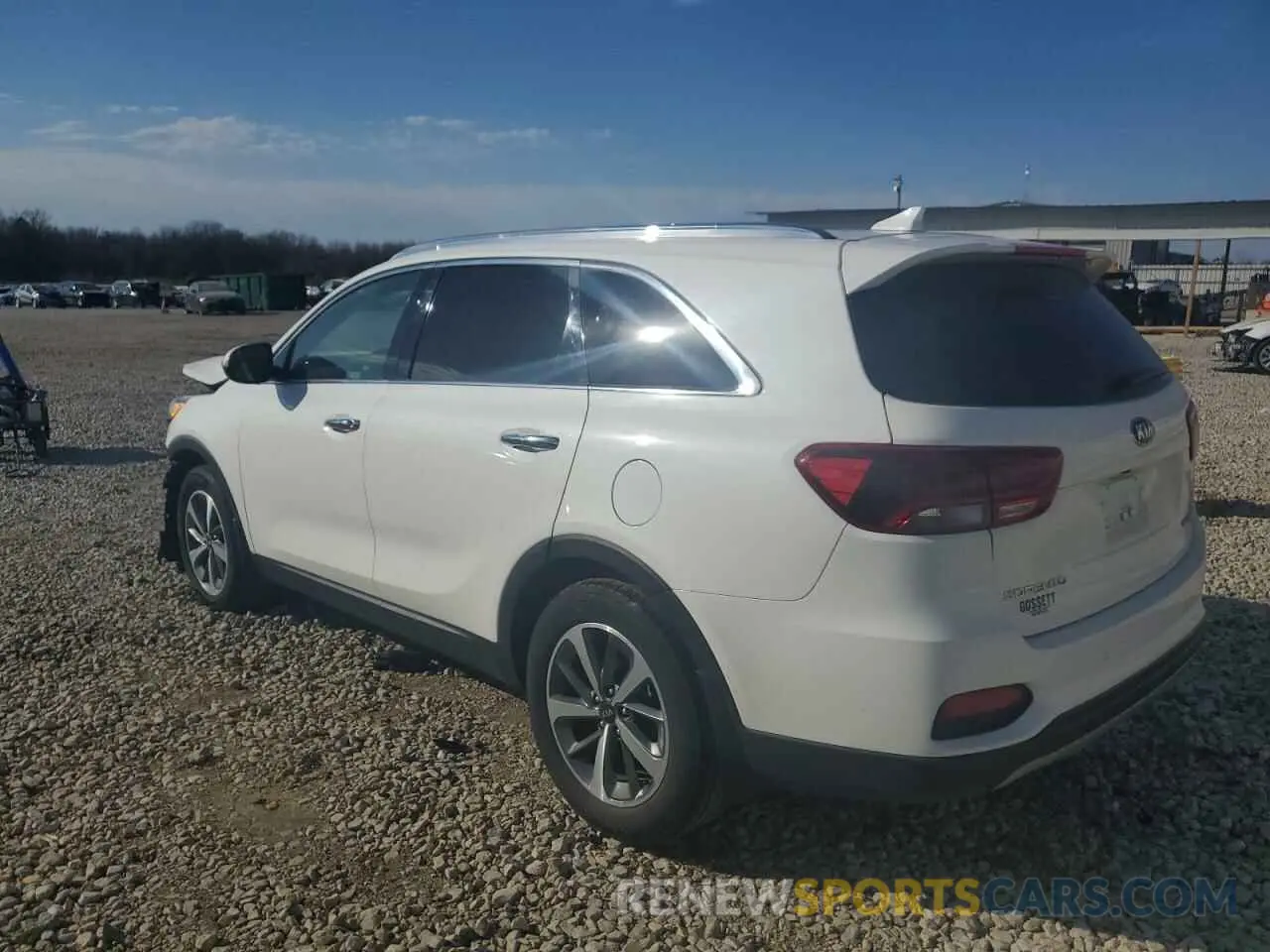 2 fotografías del automóvil dañado 5XYPH4A55KG499870 KIA SORENTO 2019