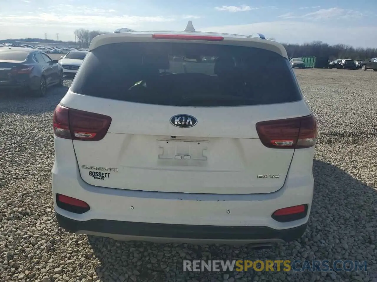 6 fotografías del automóvil dañado 5XYPH4A55KG499870 KIA SORENTO 2019