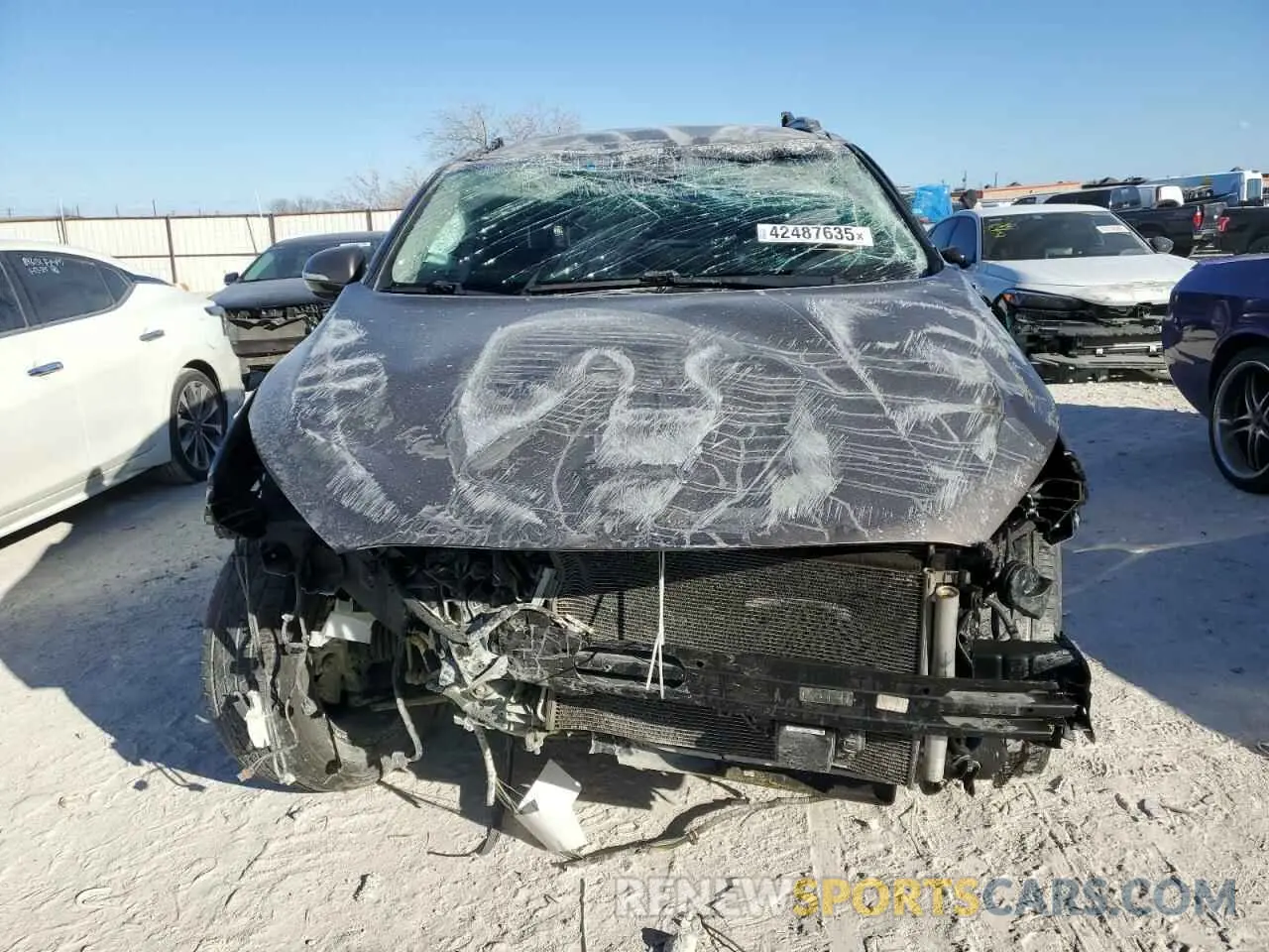 5 fotografías del automóvil dañado 5XYPH4A57KG498980 KIA SORENTO 2019