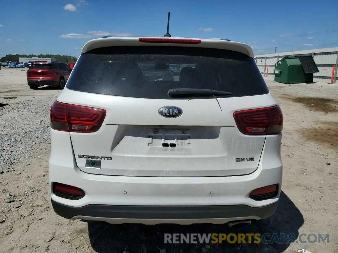 6 fotografías del automóvil dañado 5XYPH4A57KG609835 KIA SORENTO 2019