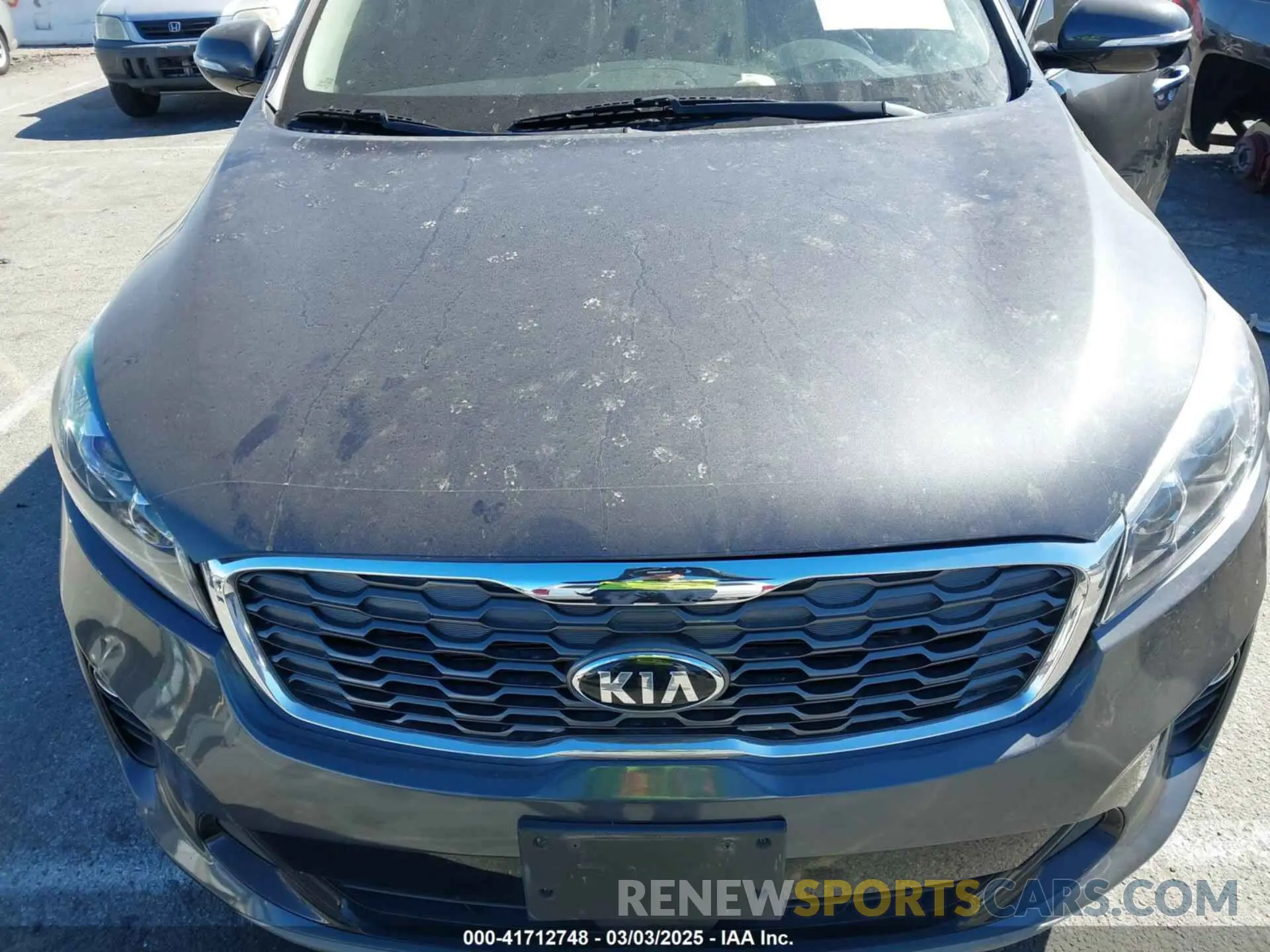10 fotografías del automóvil dañado 5XYPH4A59KG457959 KIA SORENTO 2019
