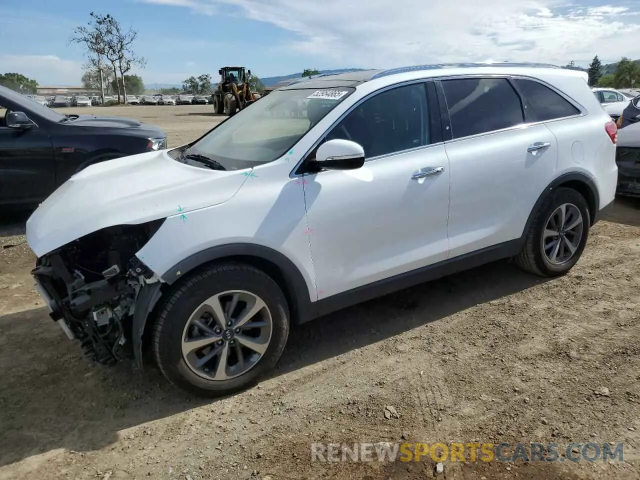 1 fotografías del automóvil dañado 5XYPH4A5XKG455234 KIA SORENTO 2019