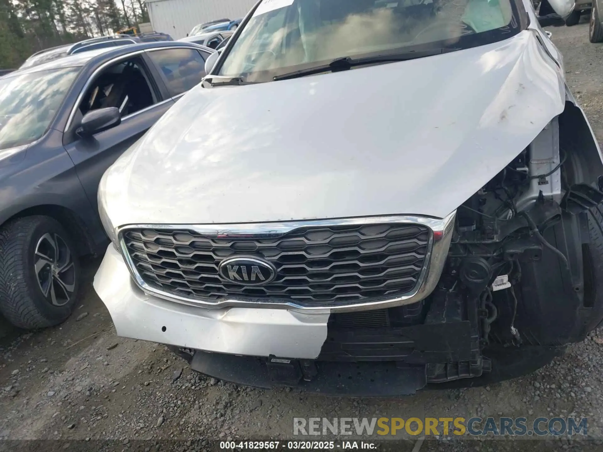 6 fotografías del automóvil dañado 5XYPH4A5XKG474169 KIA SORENTO 2019
