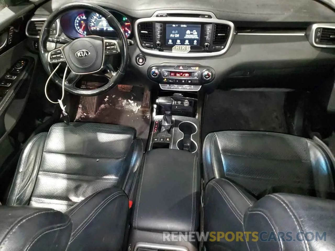 8 fotografías del automóvil dañado 5XYPHDA52KG438332 KIA SORENTO 2019