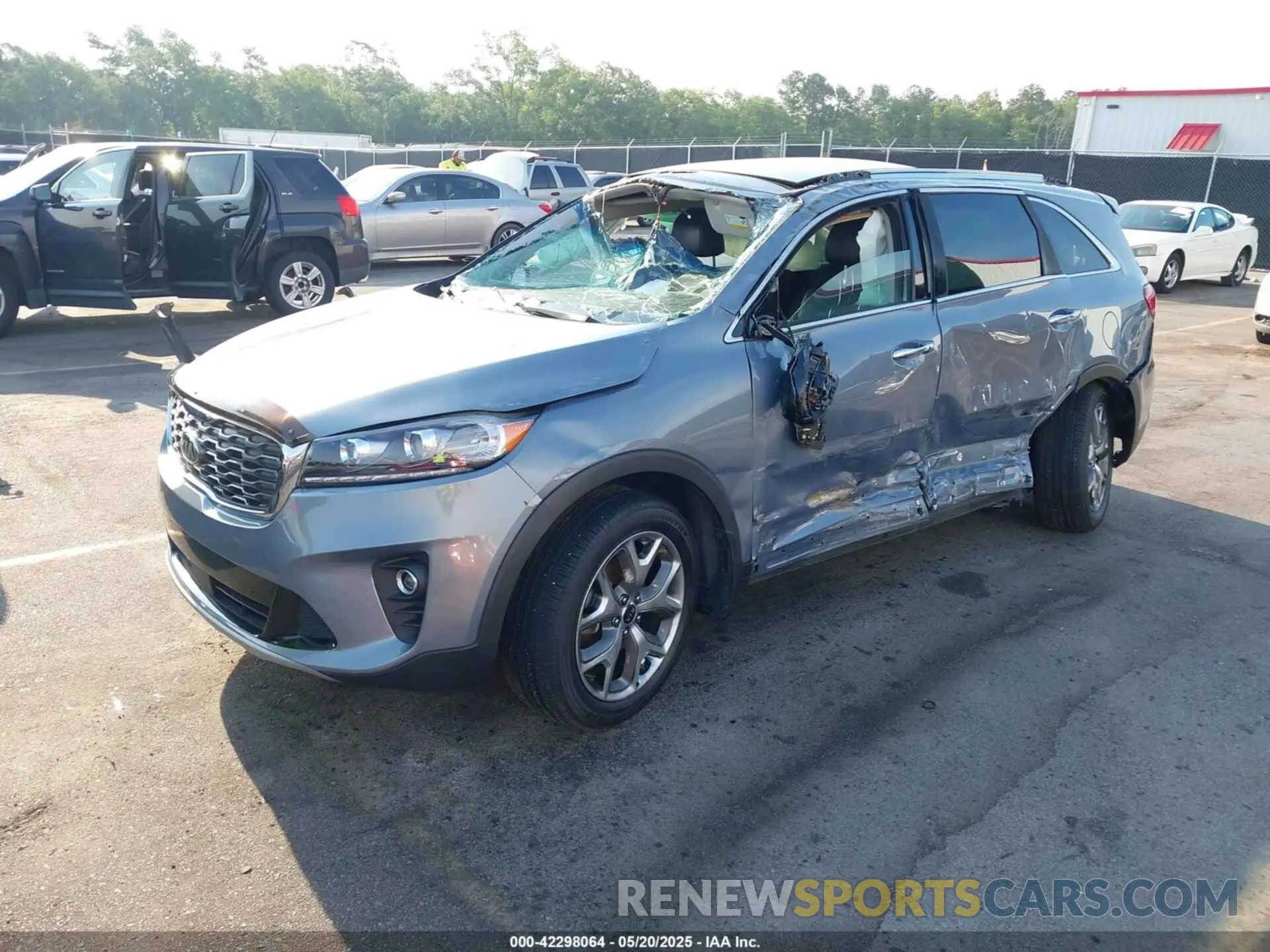 2 fotografías del automóvil dañado 5XYPHDA52KG602789 KIA SORENTO 2019