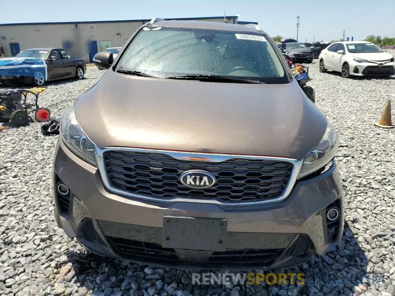 5 fotografías del automóvil dañado 5XYPHDA53KG499026 KIA SORENTO 2019