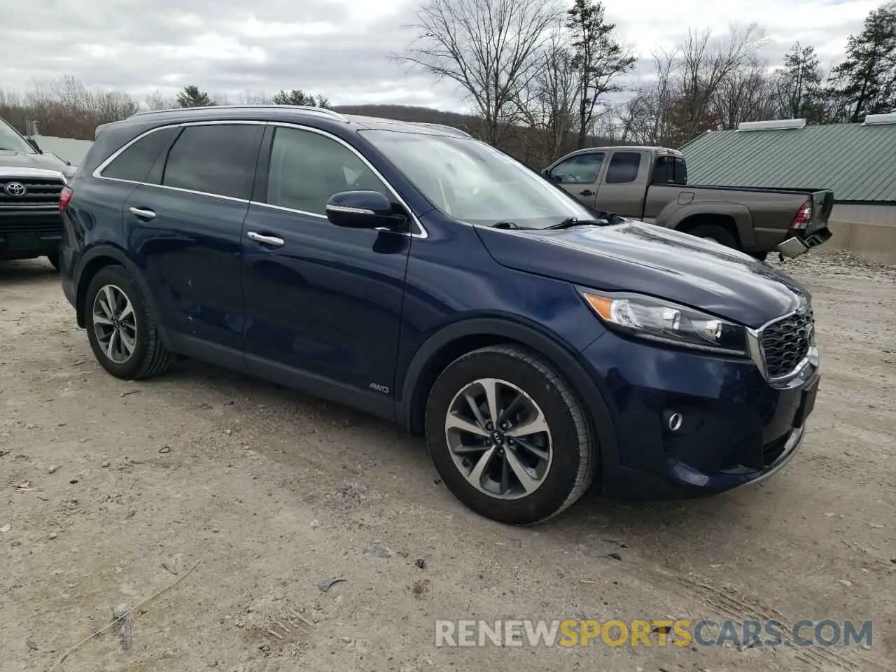 4 fotografías del automóvil dañado 5XYPHDA54KG463085 KIA SORENTO 2019