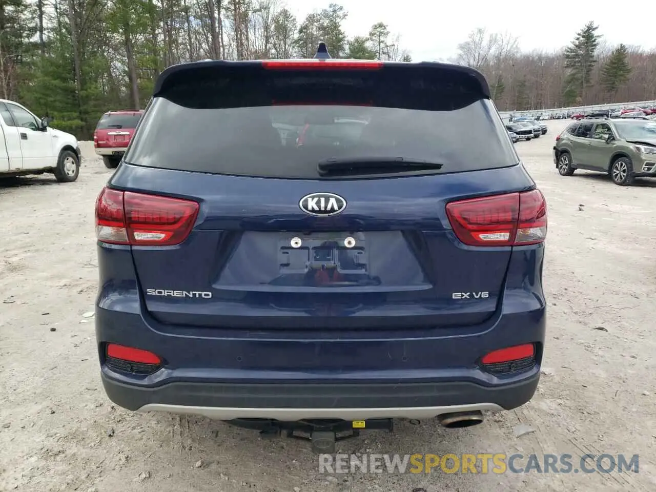 6 fotografías del automóvil dañado 5XYPHDA54KG463085 KIA SORENTO 2019