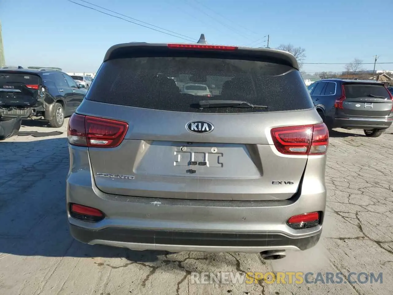 6 fotografías del automóvil dañado 5XYPHDA56KG479000 KIA SORENTO 2019