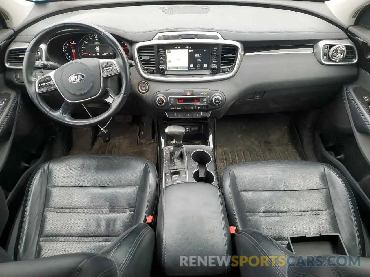 8 fotografías del automóvil dañado 5XYPHDA59KG515200 KIA SORENTO 2019