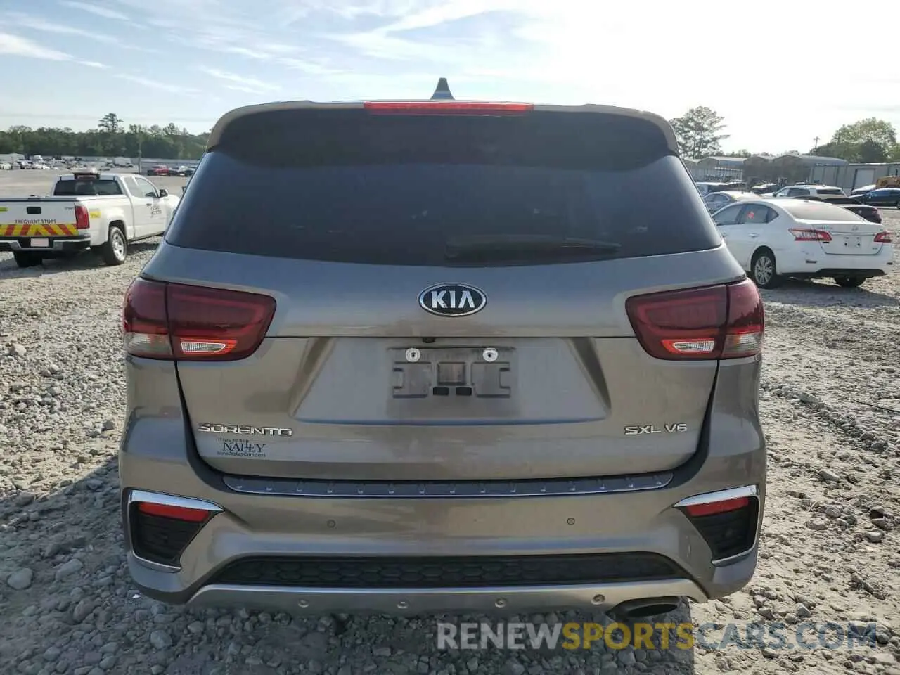 6 fotografías del automóvil dañado 5XYPK4A50KG447242 KIA SORENTO 2019