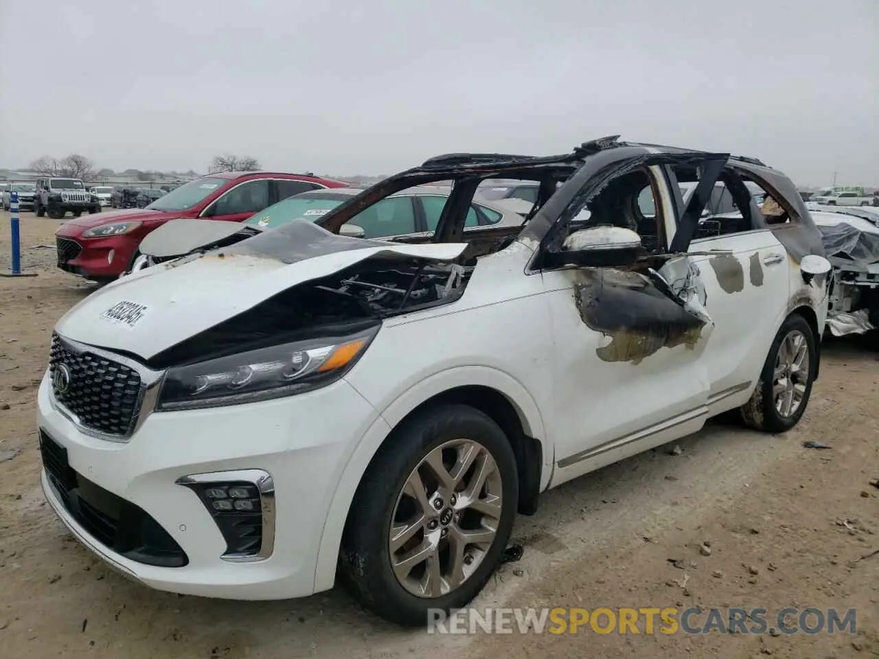 1 fotografías del automóvil dañado 5XYPK4A50KG473341 KIA SORENTO 2019