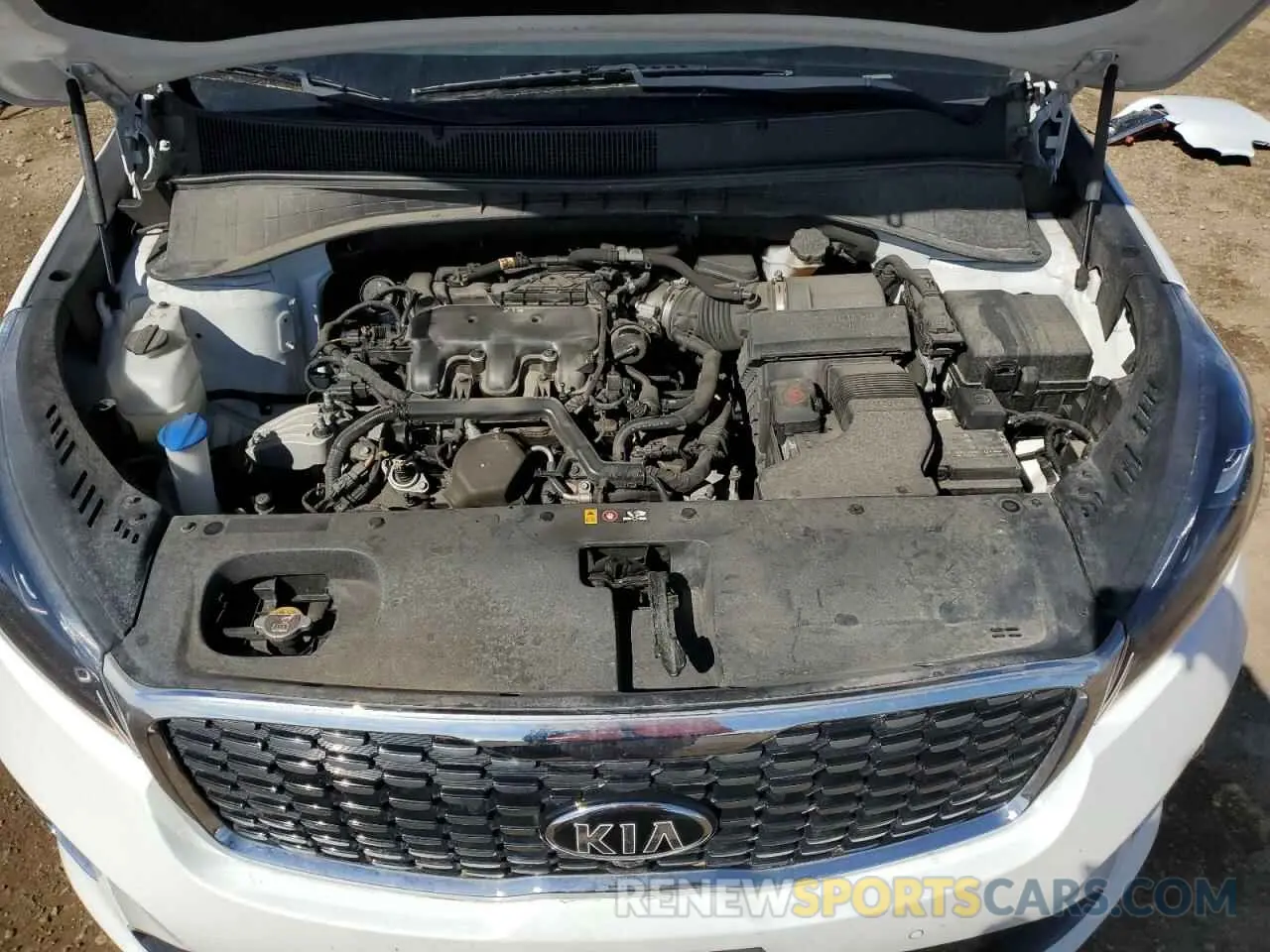 14 fotografías del automóvil dañado 5XYPK4A52KG460929 KIA SORENTO 2019