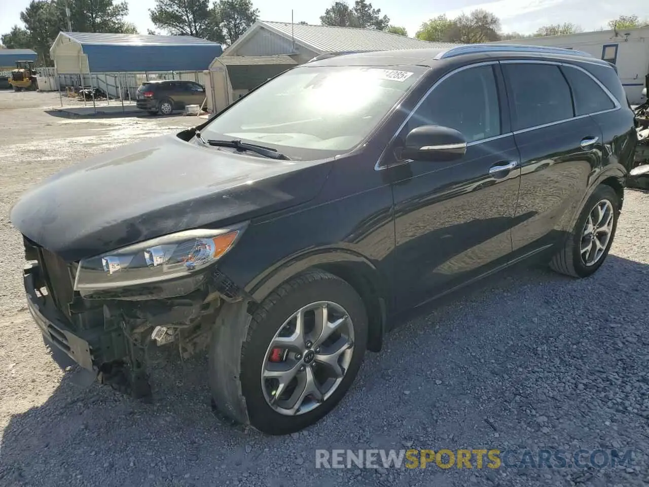 1 fotografías del automóvil dañado 5XYPK4A54KG504607 KIA SORENTO 2019