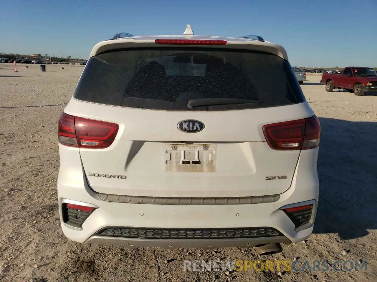 6 fotografías del automóvil dañado 5XYPK4A55KG434678 KIA SORENTO 2019