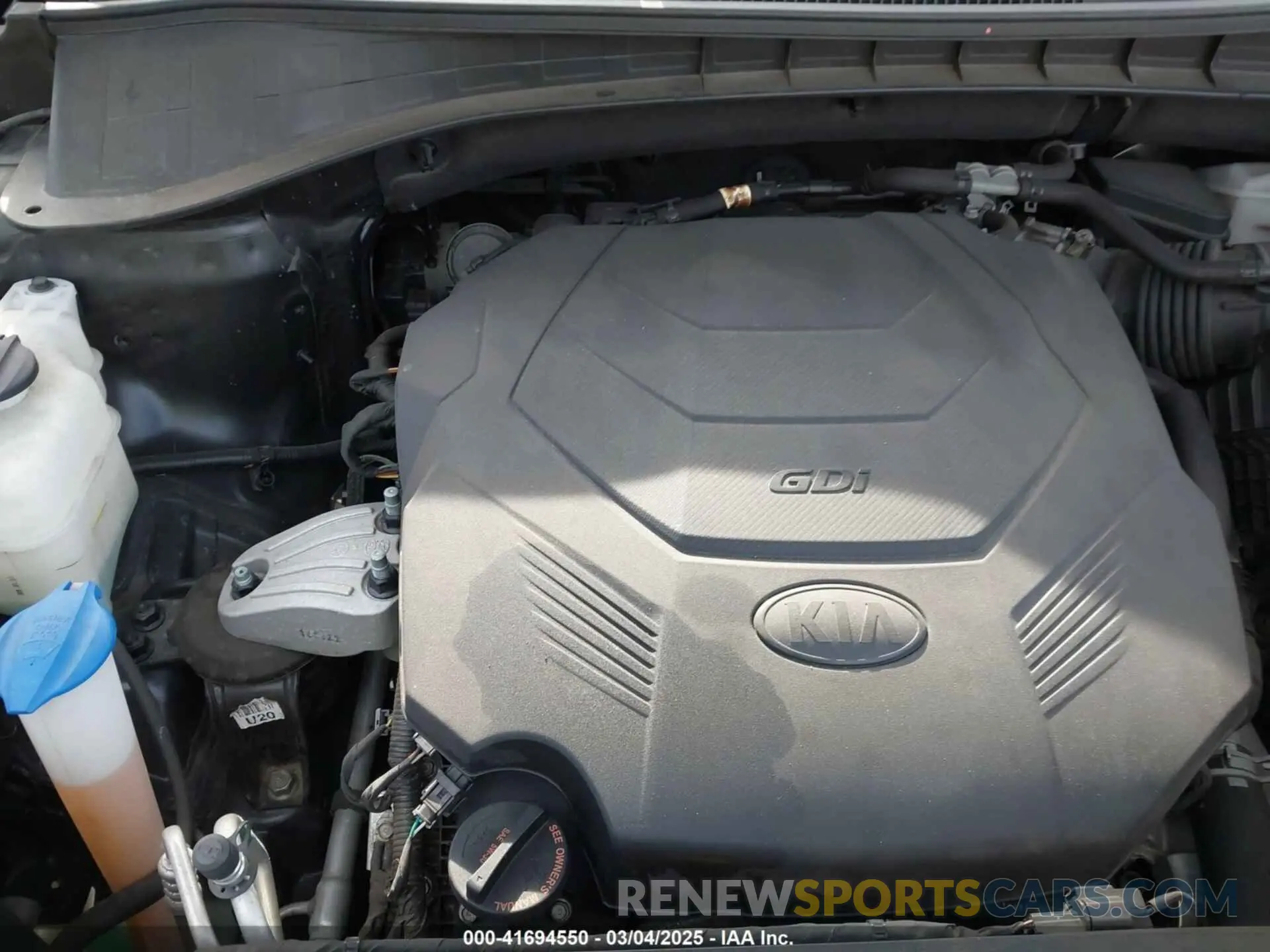 10 fotografías del automóvil dañado 5XYPK4A55KG582751 KIA SORENTO 2019